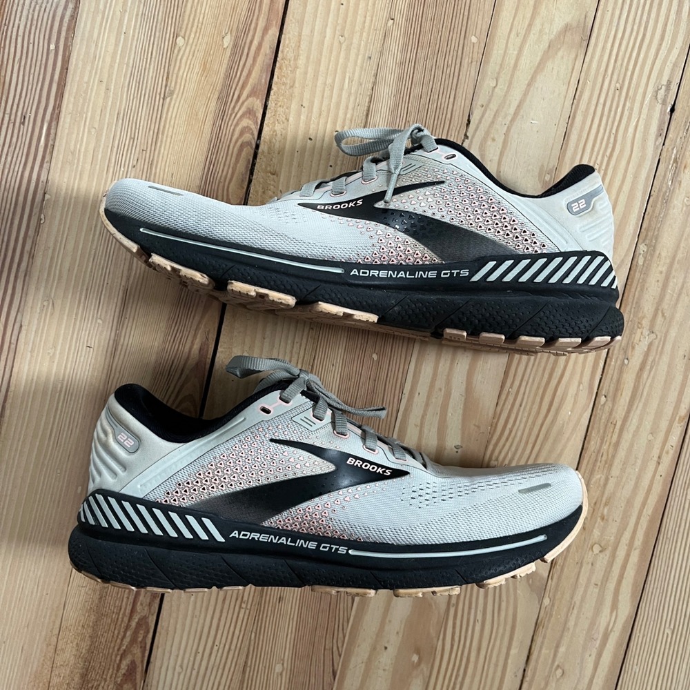 Brooks Adrenaline GTS 22 Womens Running Shoes Size 11 Oyster Alloy 1203531B035 - Picture 8 of 8